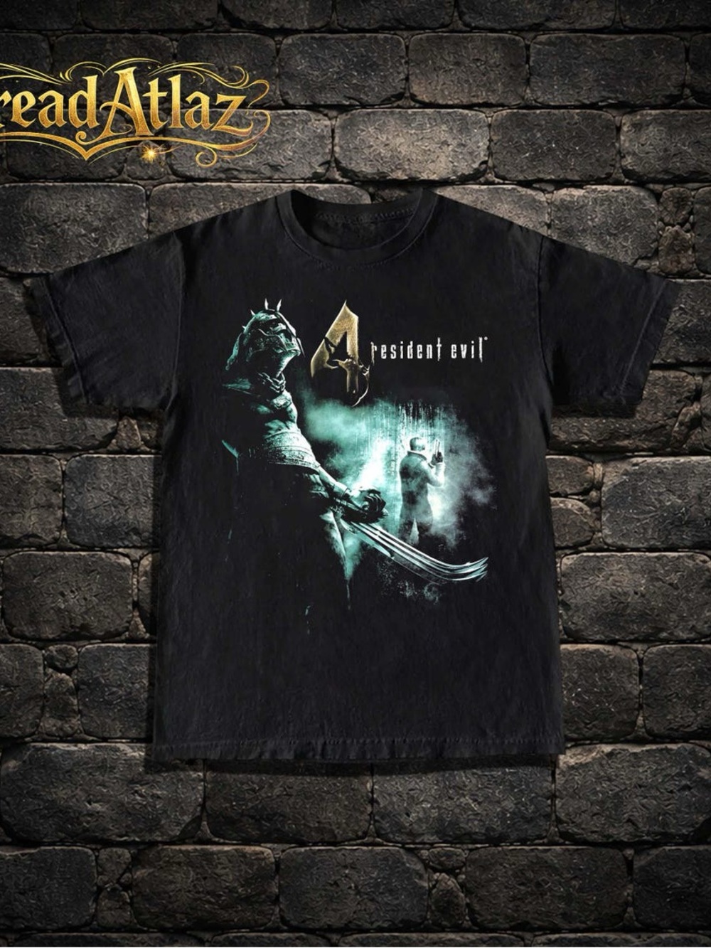 Resident Evil 4 Black Graphic Tee